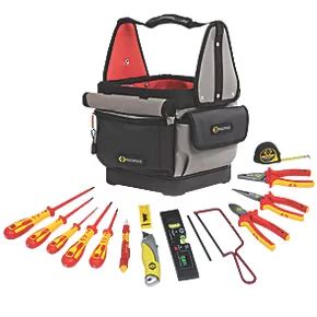 electrical tool box items|screwfix electricians tool kit.